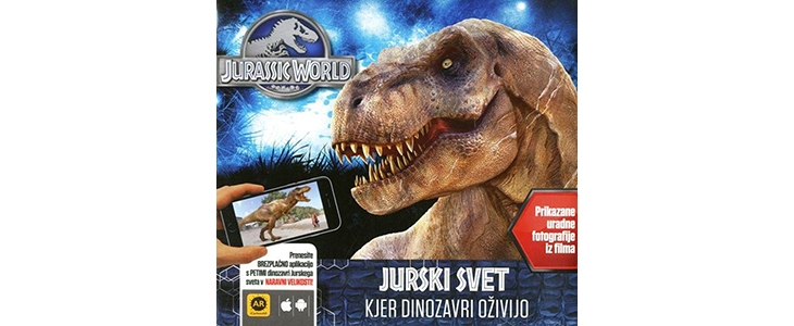 Dinozavri pri vas doma! 60% popust na interaktivno knji - Kuponko.si