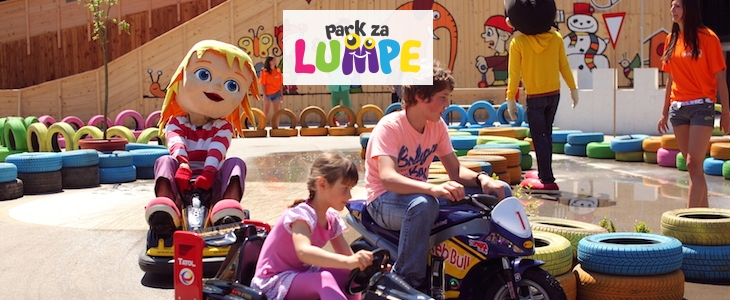52% popust na vstopnico za otroke v Parku za Lumpe v Lj - Kuponko.si