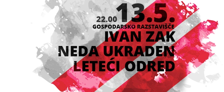 Vstopnica za koncert: Neda Ukraden, Ivan Zak in Leteći - Kuponko.si