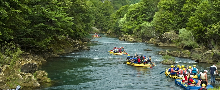HUDA CENA za adrenalinski rafting na čudoviti reki Uni - Kuponko.si