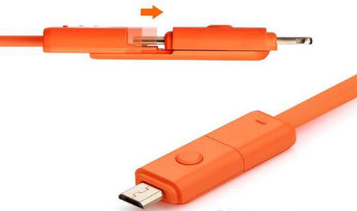 75% popust za vsestranski USB kabel 2 v 1 v različnih b - Kuponko.si