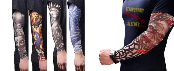79% popust na komplet 5 tattoo rokavov za videz potetov - Kuponko.si