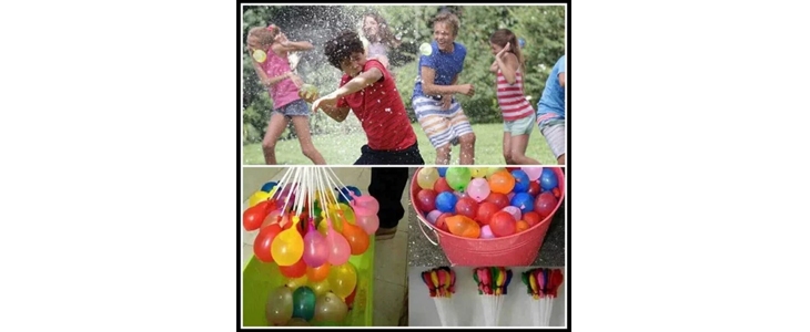 67% popust za 111 barvnih vodnih balončkov z brezplačno - Kuponko.si