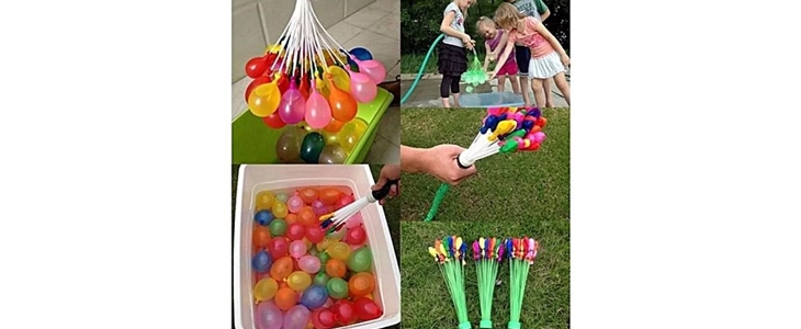67% popust za 111 barvnih vodnih balončkov z brezplačno - Kuponko.si