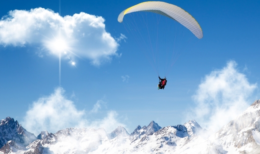 HUDA CENA na zimski paragliding let v tandemu tudi nad - Kuponko.si