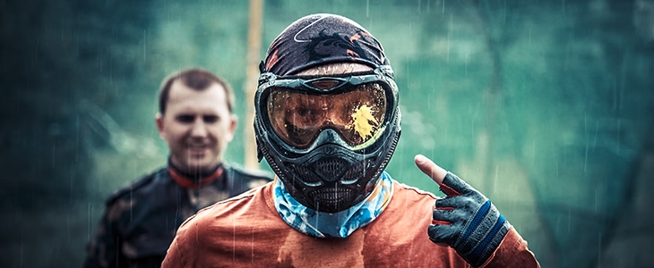 Čas je za zabavo! Do 56% popust na paintball v naravi z - Kuponko.si