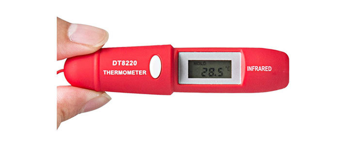 69% popust na prenosen žepni IR termometer z vključeno - Kuponko.si