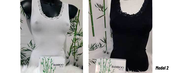HUDA CENA na komplet 2 ženskih spodnjih majic iz bambus - Kuponko.si