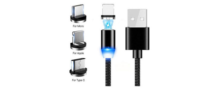 HUDA CENA na USB magnetni polnilni kabel za vse pametne - Kuponko.si