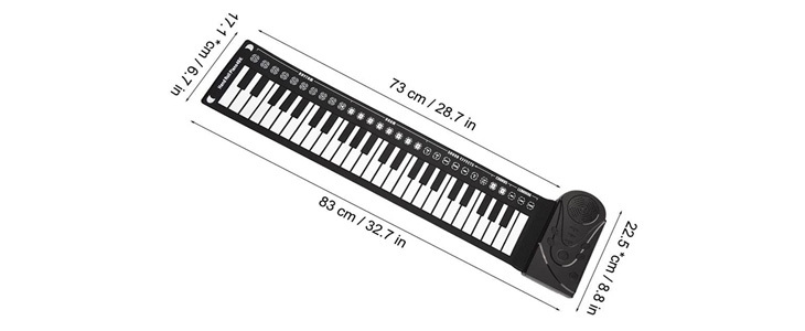 HUDA CENA na zložljivi klavir s silikonsko tipkovnico i - Kuponko.si