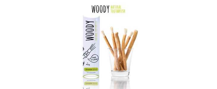 HUDA CENA na komplet 6 100% naravnih zobnih ščetk Woody - Kuponko.si