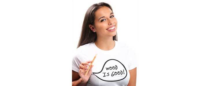 HUDA CENA na komplet 6 100% naravnih zobnih ščetk Woody - Kuponko.si