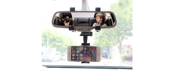 Prilagodljiv silikonski avto nosilec za telefon s 360° - Kuponko.si