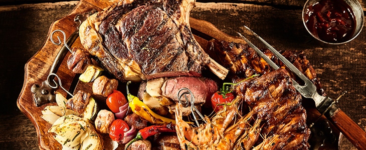 HUDA CENA za bogato Orientovo žar ploščo za 2 osebi na - Kuponko.si