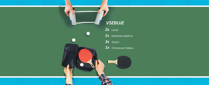 HUDA CENA na prenosni 7-delni komplet za igranje namizn - Kuponko.si