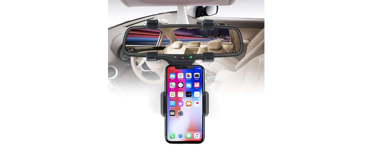Prilagodljiv silikonski avto nosilec za telefon s 360° - Kuponko.si