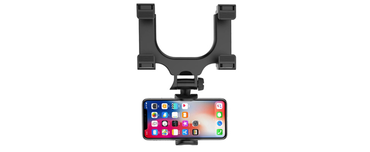 Prilagodljiv silikonski avto nosilec za telefon s 360° - Kuponko.si