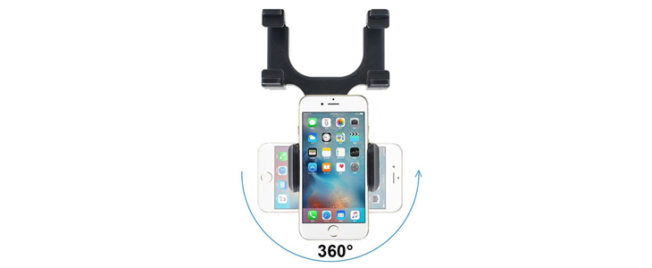 Prilagodljiv silikonski avto nosilec za telefon s 360° - Kuponko.si