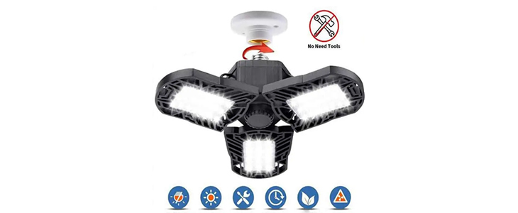 GarageLights! 51% popust na reflektor z LED diodami za - Kuponko.si