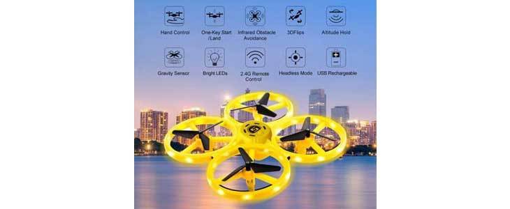 HUDA CENA na inovativni Mini dron, ki sledi gibom rok - Kuponko.si