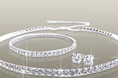 4-delni set nakita s Swarovski® kristali 4-delni set nakita s Swarovski® kristali