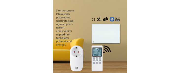 brezžični termostat za ir panele - Kuponko.si