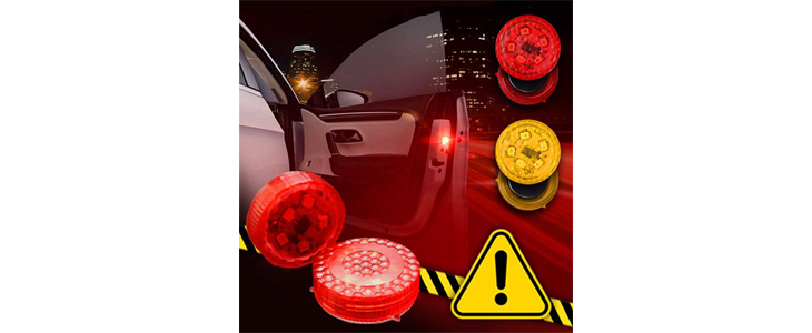 Set 4 opozorilnih LED lučk za avtomobilska vrata - Kuponko.si
