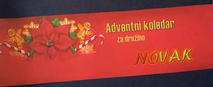 Adventni koledar v lični škatlici - Kuponko.si