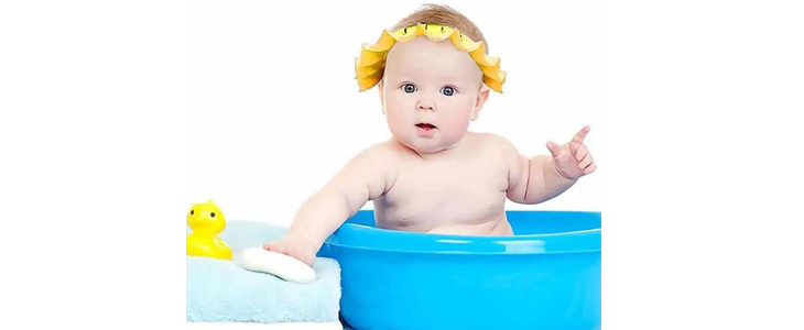BabyShowerCap, zaščitna kapica za enostavno umivanje - Kuponko.si