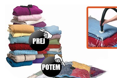 15-delni komplet vakumskih vreč Easy Vac Bag 15-delni komplet vakumskih vreč Easy Vac Bag