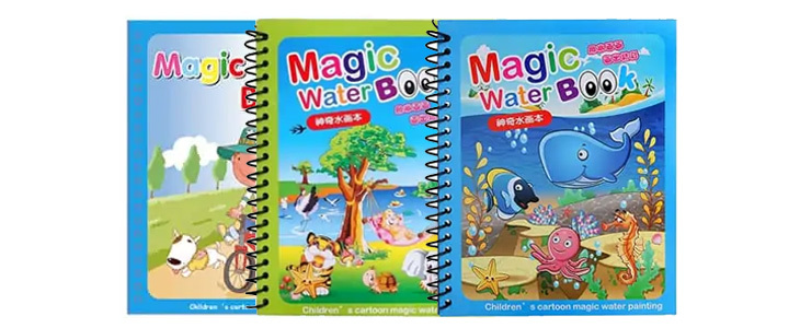 Megabuy, VODNE POBARVANKE MAGICWATERBOOK - Kuponko.si