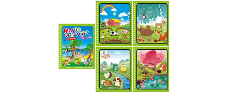 Megabuy, VODNE POBARVANKE MAGICWATERBOOK - Kuponko.si