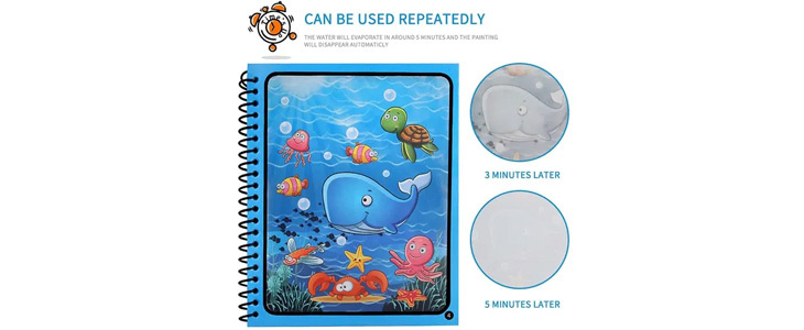 Megabuy, VODNE POBARVANKE MAGICWATERBOOK - Kuponko.si