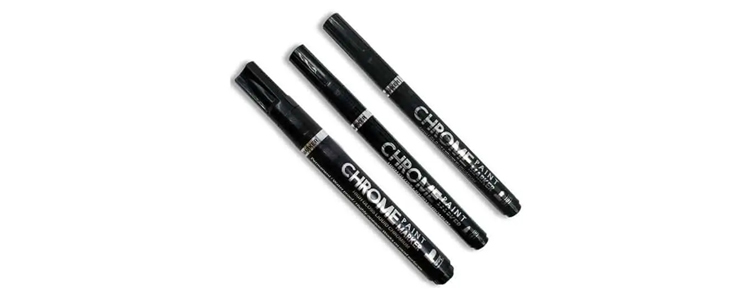 -50% popust na 3 pisala ChromeArt s krom polnilom - Kuponko.si