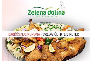 Okrepčevalnica Zelena dolina: decembrska pojedina za 6 Okrepčevalnica Zelena dolina: decembrska pojedina za 6