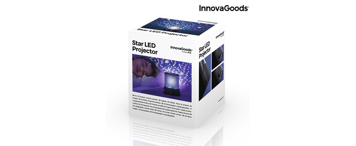 LED projektor z zvezdami InnovaGoods - Kuponko.si