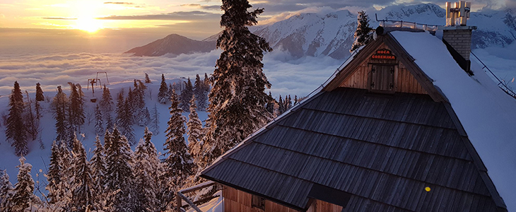 Velika planina resort, najem pristne koče - Kuponko.si