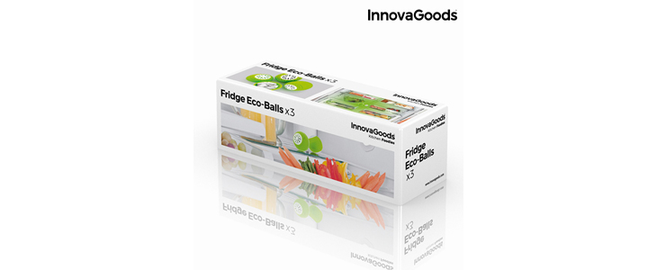 Komplet 3 eko kroglic za hladilnik InnovaGoods - Kuponko.si