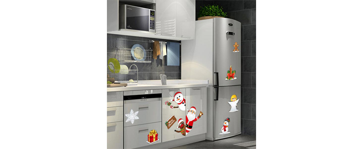 Božične statične nalepke SantaJoy, 90-delni set - Kuponko.si
