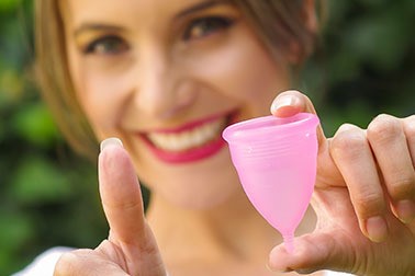 Menstrualna skodelica iz 100% medicinskega silikona