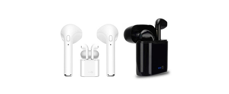 BREZŽIČNE BLUETOOTH SLUŠALKE S POLNILNO POSTAJO - Kuponko.si