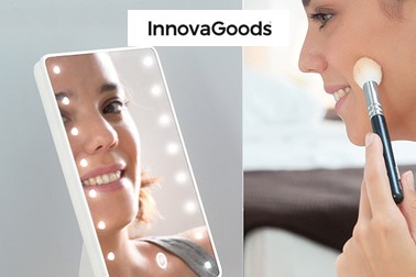 Namizno ogledalo z LED lučjo InnovaGoods Wellness