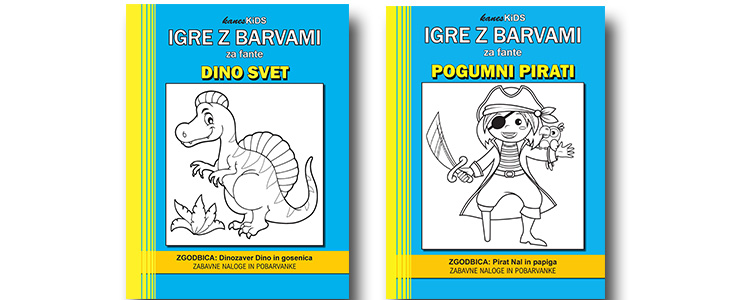 Otroške pobarvanke z zabavnimi ugankami  - Kuponko.si