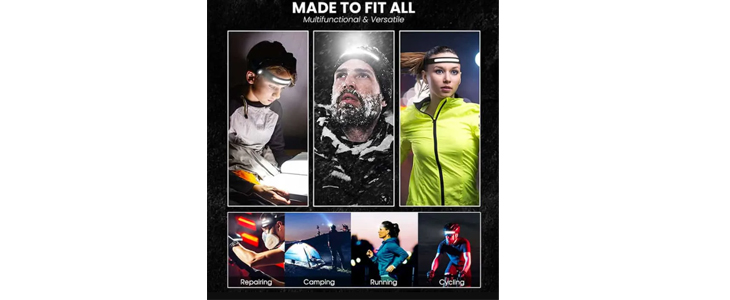 Univerzalna naglavna svetilka HeadLamp - Kuponko.si