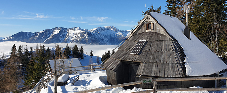 Velika planina resort, najem pristne koče - Kuponko.si