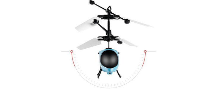 leteči helikopter Drony, ki sledi gestam rok - Kuponko.si