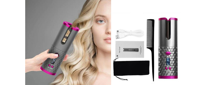 Mega Buy, Brezžični avtomatski kodralnik CosmoCurls - Kuponko.si
