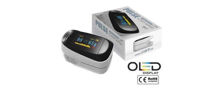 Naprstni pulzni oksimeter PRO®, merjenje nasičenosti  - Kuponko.si