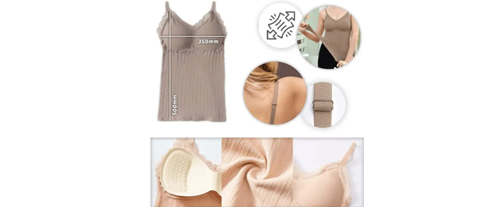 Majica s podloženo oporo ComfortTop - Kuponko.si