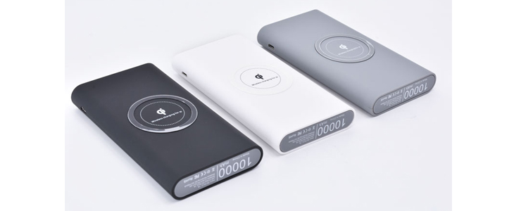 Univerzalna  QI Power bank baterija za polnjenje 2 napr - Kuponko.si